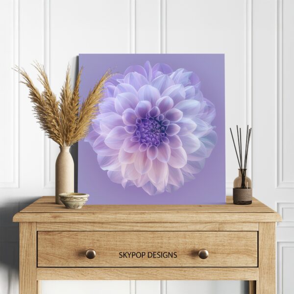 Dahlia Bloom Art