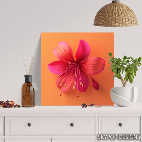 Fuchsia Bloom Art