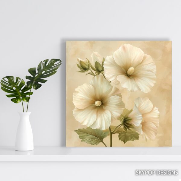 Hollyhock Art