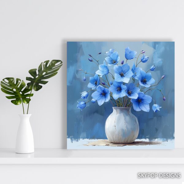 Bluebell Vase Art