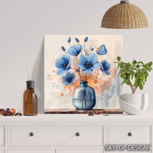 Anemone Bouquet Art
