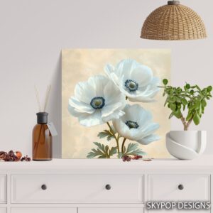 Anemone Flower Art