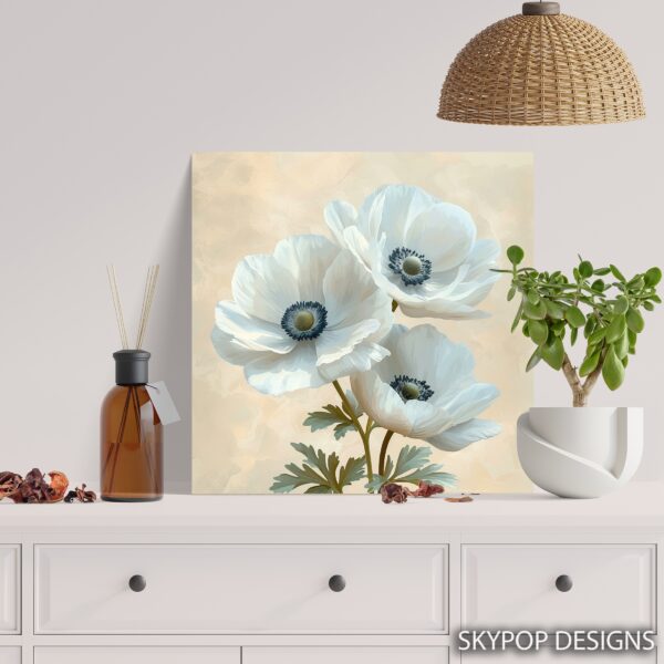 Anemone Flower Art