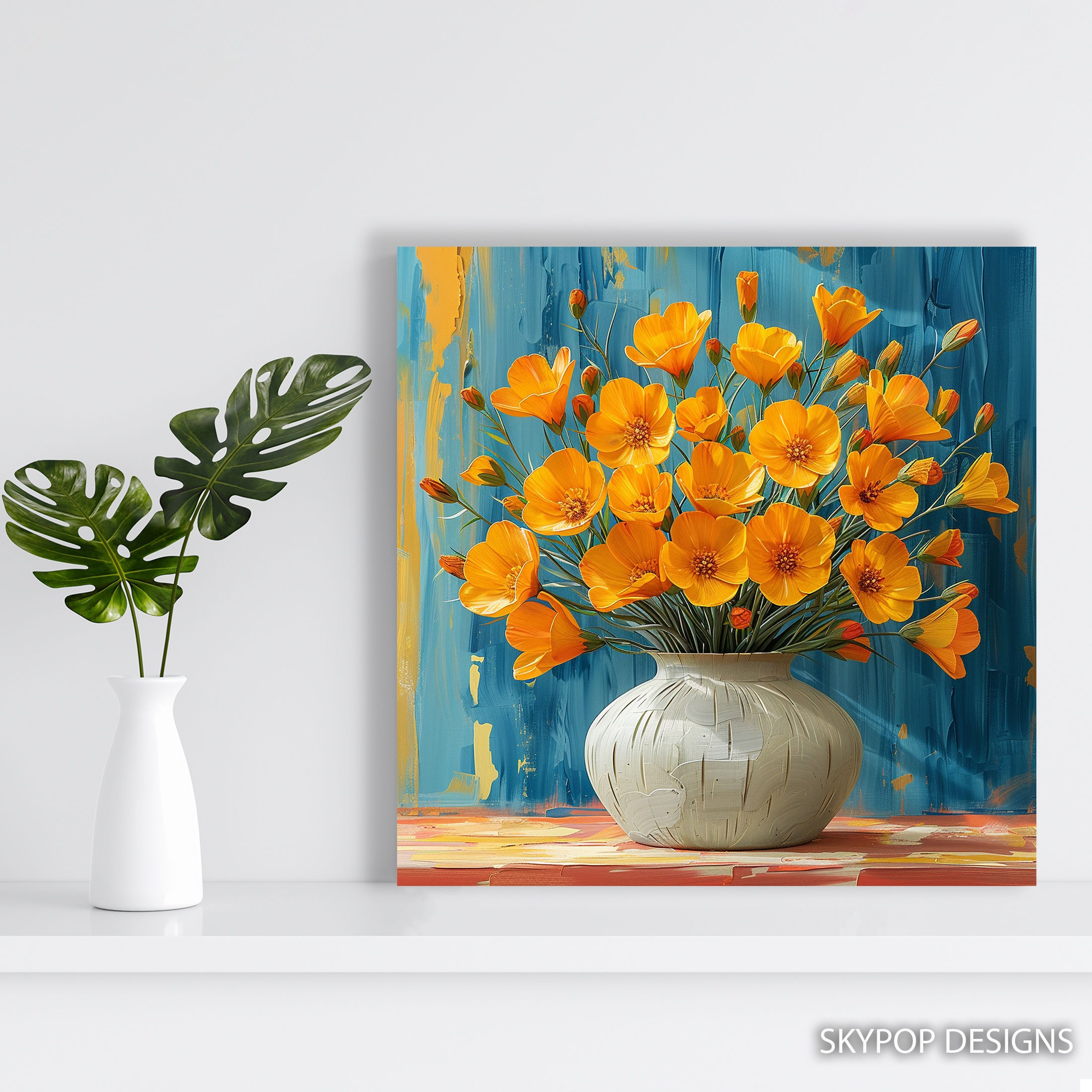 5.jpg Marigold Bouquet Art