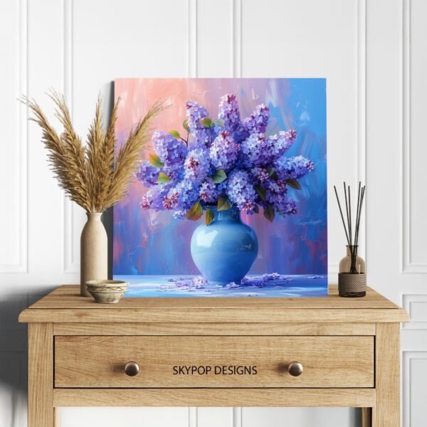 Lilac Bouquet Art