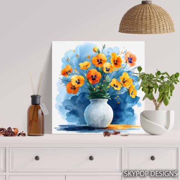 Pansy Art