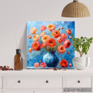 Ranunculus Bouquet Art