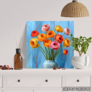 Ranunculus Bouquet Art