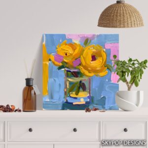 Ranunculus Bouquet Art