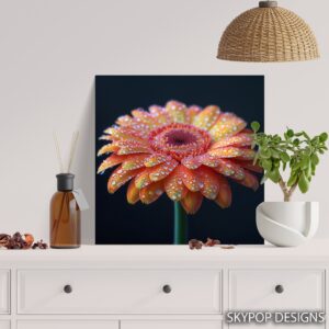 Gerbera Daisy Art