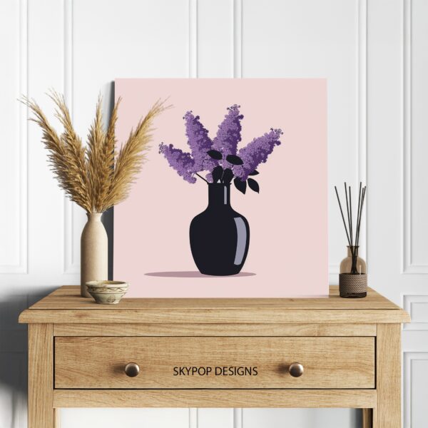 Lilac Bouquet Art