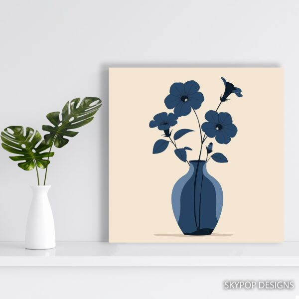 Petunia Vase Art