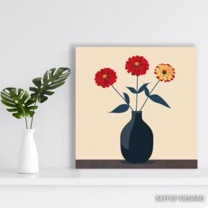 Zinnia Art