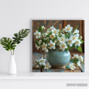 Jasmine Blooms Art