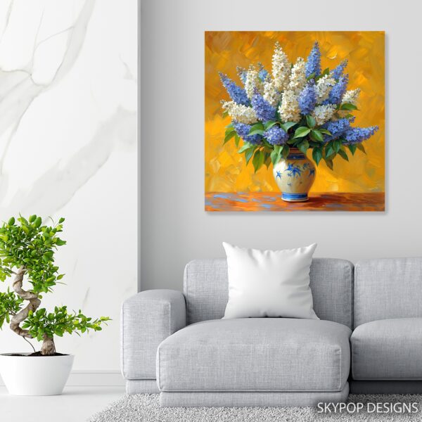 Lilac Bouquet Art