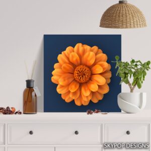 Zinnia Art