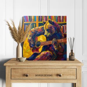 Bear Guitar Art