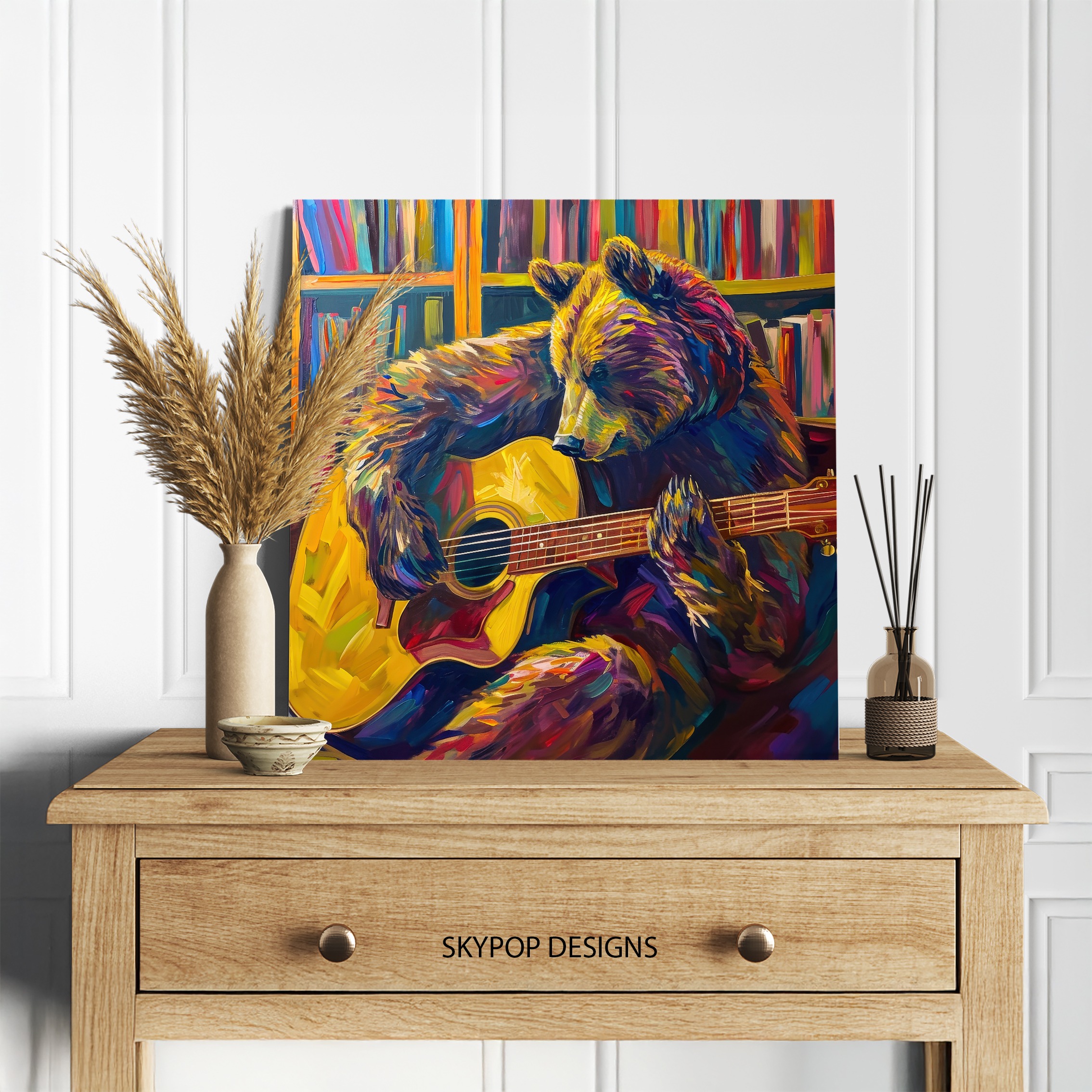 5.jpg Bear Guitar Art