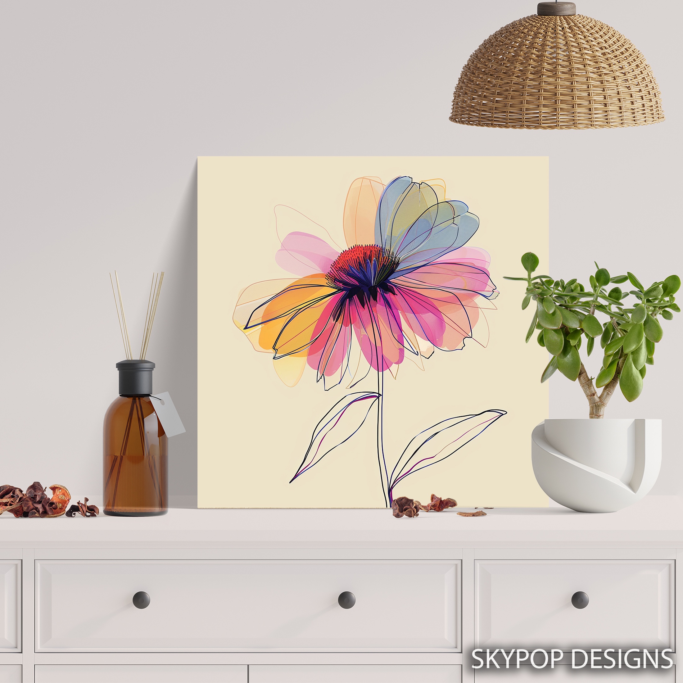 5.jpg Coneflower Art