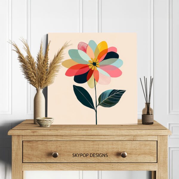 Floral Burst Art