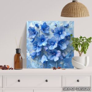 Delphinium Floral Art