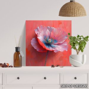 Poppy Bloom Art