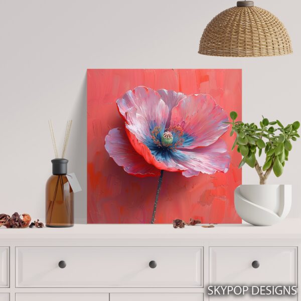 Poppy Bloom Art