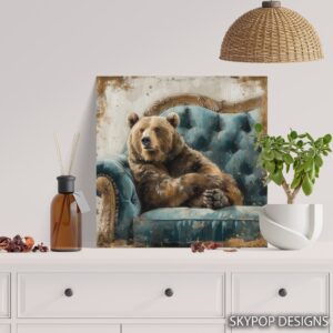 Bear Sofa Art