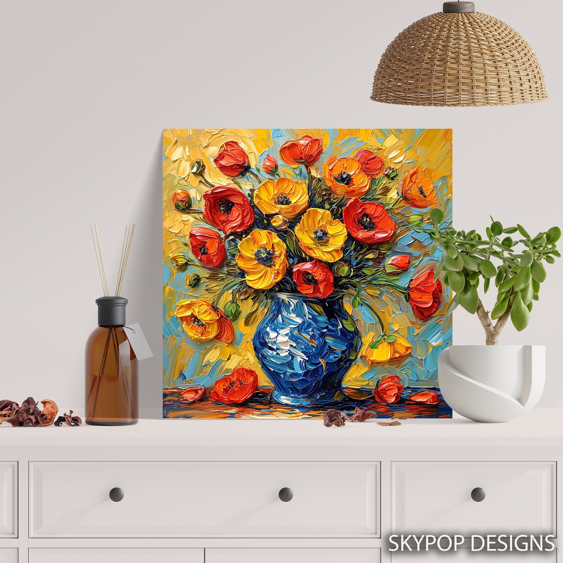 5.jpg Poppy Bouquet Art