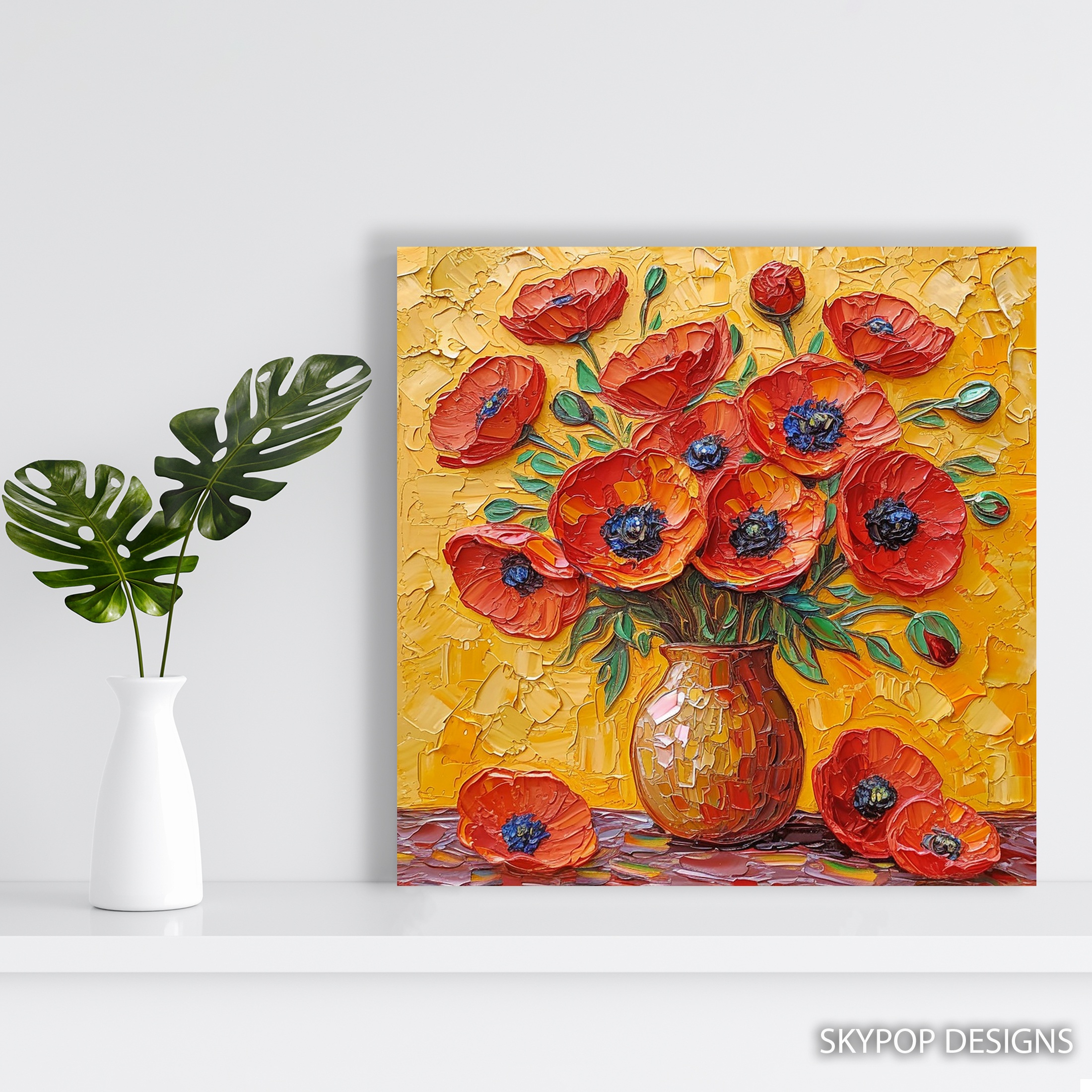 5.jpg Poppy Bouquet Art