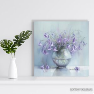 Bluebell Bouquet Art
