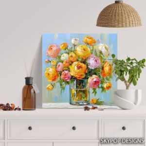 Ranunculus Bouquet Art