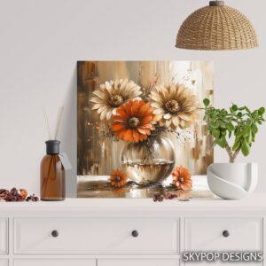 Daisy Bouquet Art