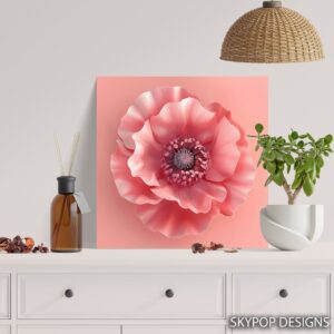 Pink Poppy Art