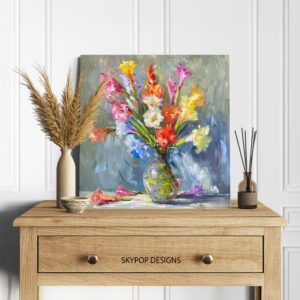 Gladiolus Bouquet Art