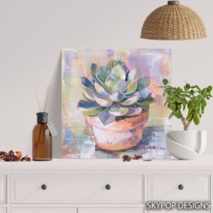 Succulent Garden Art