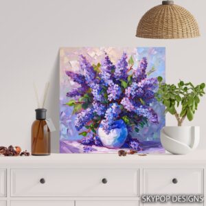 Lilac Bouquet Art