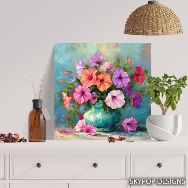 Petunia Bouquet Art