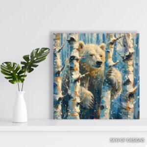 Bear Forest Art