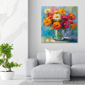 Zinnia Art