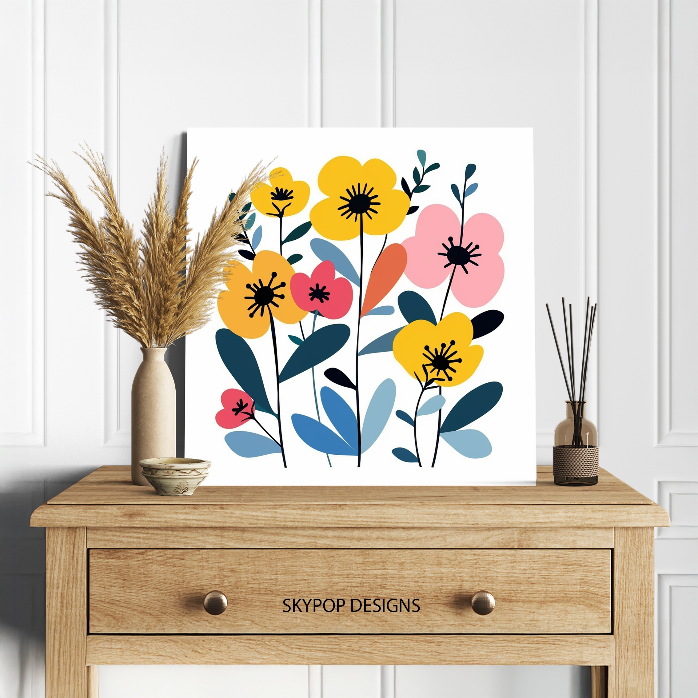 5.jpg Poppy Floral Art