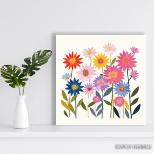 Daisy Garden Art