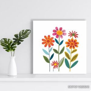 Whimsical Bloom Art
