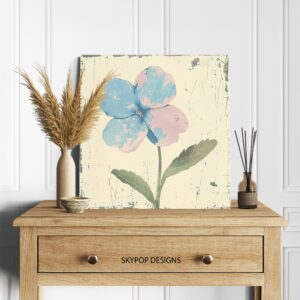 Pansy Flower Art