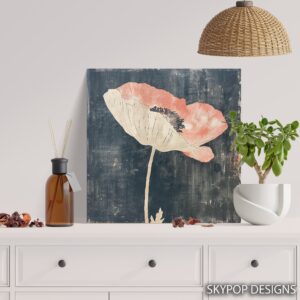 Poppy Flower Art