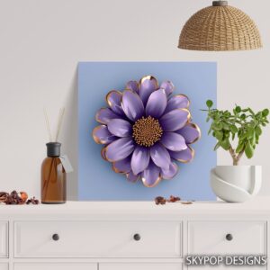 Golden Bloom Art