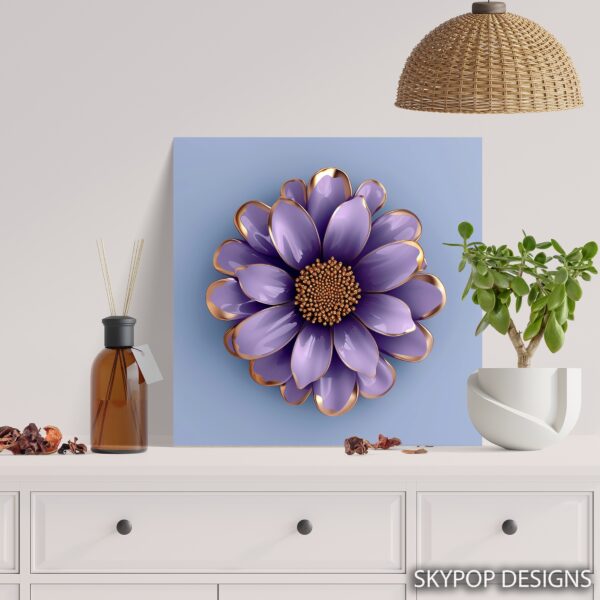 Golden Bloom Art