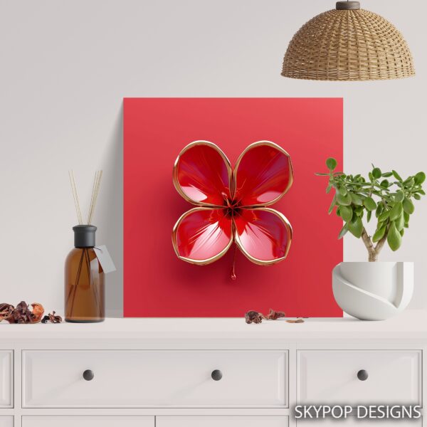 Hibiscus Bloom Art
