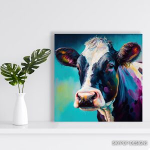 Highland Cow Art