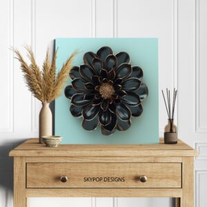Black Dahlia Art